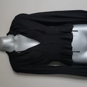 Forever 21 women's black blouse size m
